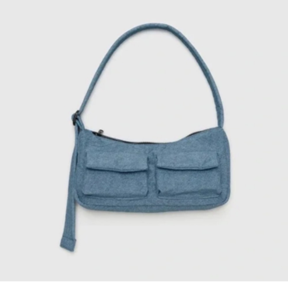 Baggu Denim Cargo Shoulder Bag